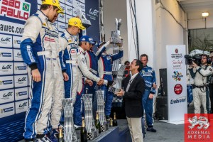 LMP2 Podium - 6 Hours of Sao Paulo at Interlagos Circuit - Sao Paulo - Brazil