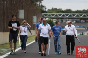 KCMG Team track Walk - 6 Hours of Sao Paulo at Interlagos Circuit - Sao Paulo - Brazil
