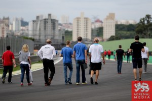 KCMG Team track Walk - 6 Hours of Sao Paulo at Interlagos Circuit - Sao Paulo - Brazil
