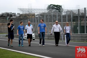 KCMG Team track Walk - 6 Hours of Sao Paulo at Interlagos Circuit - Sao Paulo - Brazil