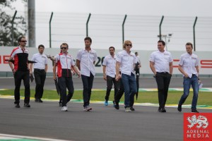 Porsche Team Track Walk - 6 Hours of Sao Paulo at Interlagos Circuit - Sao Paulo - Brazil