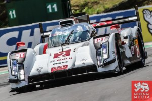 Marcel Fassler (CHE) / Andre Lotterer (DEU) / Benoit Treluyer (FRA) / Car #2 LMP1 Audi Sport Team Joest (DEU) Audi R18 e-tron quattro - 6 Hours of Sao Paulo at Interlagos Circuit - Sao Paulo - Brazil