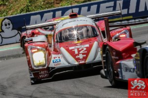 Nicolas Prost (FRA) / Nick Heidfeld (DEU) / Mathias Beche (CHE) / Car #12 LMP1 Rebellion Racing (CHE) Rebellion Toyota R-One - 6 Hours of Sao Paulo at Interlagos Circuit - Sao Paulo - Brazil