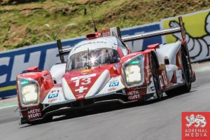 Dominik Kraihamer (AUT) / Andrea Belicchi (ITA) / Fabio Leimer (CHE) / Car #13 LMP1 Rebellion Racing (CHE) Rebellion Toyota R-One - 6 Hours of Sao Paulo at Interlagos Circuit - Sao Paulo - Brazil