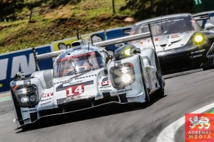 Romain Dumas (FRA) / Neel Jani (CHE) / Marc Lieb (DEU) / Car #14 LMP1 Porsche Team (DEU) Porsche 919 Hybrid  - 6 Hours of Sao Paulo at Interlagos Circuit - Sao Paulo - Brazil  - 6 Hours of Sao Paulo at Interlagos Circuit - Sao Paulo - Brazil