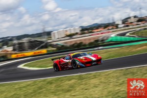 Stephen Wyatt (AUS) / Michele Rugolo (ITA) / Andrea Bertolini (ITA) / Car #81 LMGTE AM AF Corse (ITA) Ferrari F458 Italia - 6 Hours of Sao Paulo at Interlagos Circuit - Sao Paulo - Brazil n - 6 Hours of Sao Paulo at Interlagos Circuit - Sao Paulo - Brazil