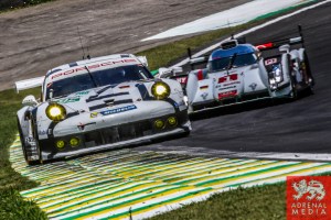 Patrick Pilet (FRA) / Frederic Makowiecki (FRA) / Car #92 LMGTE PRO Porsche Team Manthey (DEU) Porsche 911 RSR - 6 Hours of Sao Paulo at Interlagos Circuit - Sao Paulo - Brazil
