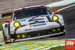Darren Turner (GBR) / Stefan Mucke (DEU) / Car #97 LMGTE PRO Aston Martin Racing (GBR) Aston Martin Vantage V8 - 6 Hours of Sao Paulo at Interlagos Circuit - Sao Paulo - Brazil