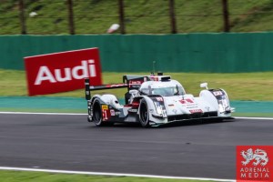Lucas Di Grassi (BRA) / Loic Duval (FRA) / Tom Kristensen (DNK) / Car #1 LMP1 Audi Sport Team Joest (DEU) Audi R18 e-tron quattro - 6 Hours of Sao Paulo at Interlagos Circuit - Sao Paulo - Brazil