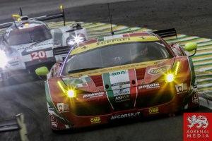 Davide Rigon (ITA) / James Calado (GBR) / Car #71 LMGTE PRO AF Corse (ITA) Ferrari F458 Italia - 6 Hours of Sao Paulo at Interlagos Circuit - Sao Paulo - Brazil