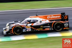 Roman Rusinov (RUS) / Olivier Pla (FRA) / Julien Canal (FRA) / Car #26 LMP2 G-Drive Racing (RUS) Ligier JS P2 - Nissan - 6 Hours of Sao Paulo at Interlagos Circuit - Sao Paulo - Brazil
