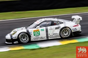 Patrick Pilet (FRA) / Frederic Makowiecki (FRA) / Car #92 LMGTE PRO Porsche Team Manthey (DEU) Porsche 911 RSR - 6 Hours of Sao Paulo at Interlagos Circuit - Sao Paulo - Brazil