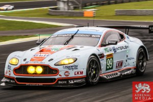 Alex MacDowall (GBR) / Darryl O'Young (CAN) / Fernando Rees (BRA) / Car #99 LMGTE PRO Aston Martin Racing (GBR) Aston Martin Vantage V8 - 6 Hours of Sao Paulo at Interlagos Circuit - Sao Paulo - Brazil