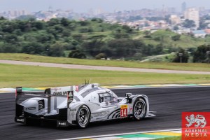 Romain Dumas (FRA) / Neel Jani (CHE) / Marc Lieb (DEU) / Car #14 LMP1 Porsche Team (DEU) Porsche 919 Hybrid  - 6 Hours of Sao Paulo at Interlagos Circuit - Sao Paulo - Brazil