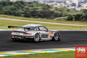 Christian Ried (DEU) / Klaus Bachler (AUT) / Khaled Al Qubaisi (ARE) / Car #88 LMGTE AM Proton Competition (DEU) Porsche 911 RSR - 6 Hours of Sao Paulo at Interlagos Circuit - Sao Paulo - Brazil
