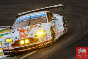 Alex MacDowall (GBR) / Darryl O'Young (CAN) / Fernando Rees (BRA) / Car #99 LMGTE PRO Aston Martin Racing (GBR) Aston Martin Vantage V8 - 6 Hours of Sao Paulo at Interlagos Circuit - Sao Paulo - Brazil
