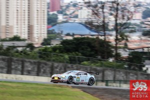 Alex MacDowall (GBR) / Darryl O'Young (CAN) / Fernando Rees (BRA) / Car #99 LMGTE PRO Aston Martin Racing (GBR) Aston Martin Vantage V8 - 6 Hours of Sao Paulo at Interlagos Circuit - Sao Paulo - Brazil