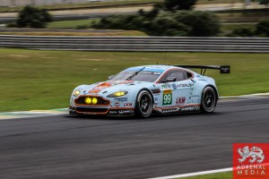 Alex MacDowall (GBR) / Darryl O'Young (CAN) / Fernando Rees (BRA) / Car #99 LMGTE PRO Aston Martin Racing (GBR) Aston Martin Vantage V8 - 6 Hours of Sao Paulo at Interlagos Circuit - Sao Paulo - Brazil