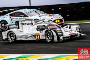 Romain Dumas (FRA) / Neel Jani (CHE) / Marc Lieb (DEU) / Car #14 LMP1 Porsche Team (DEU) Porsche 919 Hybrid  - 6 Hours of Sao Paulo at Interlagos Circuit - Sao Paulo - Brazil