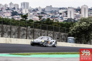 Christian Ried (DEU) / Klaus Bachler (AUT) / Khaled Al Qubaisi (ARE) / Car #88 LMGTE AM Proton Competition (DEU) Porsche 911 RSR - 6 Hours of Sao Paulo at Interlagos Circuit - Sao Paulo - Brazil
