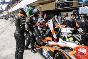 Roman Rusinov (RUS) / Olivier Pla (FRA) / Julien Canal (FRA) / Car #26 LMP2 G-Drive Racing (RUS) Ligier JS P2 - Nissan - 6 Hours of Sao Paulo at Interlagos Circuit - Sao Paulo - Brazil
