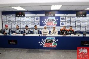 Qualifying Press Conference - 6 Hours of Sao Paulo at Interlagos Circuit - Sao Paulo - Brazil