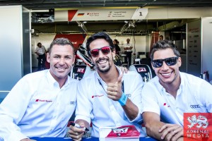Lucas Di Grassi (BRA) / Loic Duval (FRA) / Tom Kristensen (DNK) / Car #1 LMP1 Audi Sport Team Joest (DEU) Audi R18 e-tron quattro - 6 Hours of Sao Paulo at Interlagos Circuit - Sao Paulo - Brazil