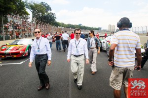 Pierre Fillon  President of ACO, Sir Lindsay Owen Jones  President of the FIA Endurance Commission - 6 Hours of Sao Paulo at Interlagos Circuit - Sao Paulo - Brazil
