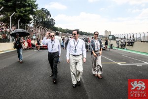 Pierre Fillon  President of ACO, Sir Lindsay Owen Jones  President of the FIA Endurance Commission - 6 Hours of Sao Paulo at Interlagos Circuit - Sao Paulo - Brazil