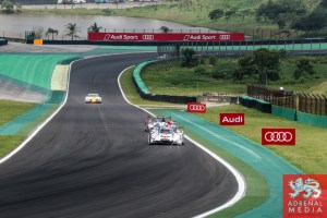 Romain Dumas (FRA) / Neel Jani (CHE) / Marc Lieb (DEU) / Car #14 LMP1 Porsche Team (DEU) Porsche 919 Hybrid  - 6 Hours of Sao Paulo at Interlagos Circuit - Sao Paulo - Brazil