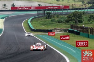 Nicolas Prost (FRA) / Nick Heidfeld (DEU) / Mathias Beche (CHE) / Car #12 LMP1 Rebellion Racing (CHE) Rebellion Toyota R-One - 6 Hours of Sao Paulo at Interlagos Circuit - Sao Paulo - Brazil