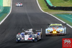 Darren Turner (GBR) / Stefan Mucke (DEU) / Car #97 LMGTE PRO Aston Martin Racing (GBR) Aston Martin Vantage V8 - 6 Hours of Sao Paulo at Interlagos Circuit - Sao Paulo - Brazil