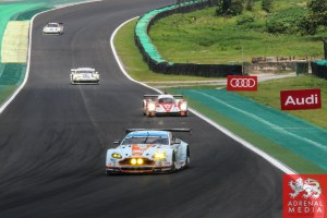 Alex MacDowall (GBR) / Darryl O'Young (CAN) / Fernando Rees (BRA) / Car #99 LMGTE PRO Aston Martin Racing (GBR) Aston Martin Vantage V8 - 6 Hours of Sao Paulo at Interlagos Circuit - Sao Paulo - Brazil