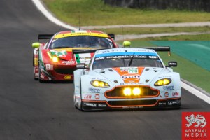 Alex MacDowall (GBR) / Darryl O'Young (CAN) / Fernando Rees (BRA) / Car #99 LMGTE PRO Aston Martin Racing (GBR) Aston Martin Vantage V8 - 6 Hours of Sao Paulo at Interlagos Circuit - Sao Paulo - Brazil