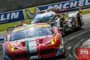 Stephen Wyatt (AUS) / Michele Rugolo (ITA) / Andrea Bertolini (ITA) / Car #81 LMGTE AM AF Corse (ITA) Ferrari F458 Italia - 6 Hours of Sao Paulo at Interlagos Circuit - Sao Paulo - Brazil