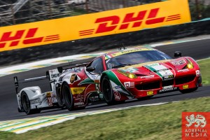 Gianmaria Bruni (ITA) / Toni Vilander (FIN) / Car #51 LMGTE PRO AF Corse (ITA) Ferrari F458 Italia - 6 Hours of Sao Paulo at Interlagos Circuit - Sao Paulo - Brazil