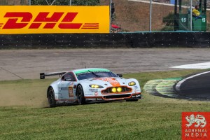 Paul Dalla Lana (CAN) / Pedro Lamy (PRT) / Christoffer Nygaard (DNK) / Car #98 LMGTE AM Aston Martin Racing (GBR) Aston Martin Vantage V8 - 6 Hours of Sao Paulo at Interlagos Circuit - Sao Paulo - Brazil