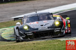 Christian Ried (DEU) / Klaus Bachler (AUT) / Khaled Al Qubaisi (ARE) / Car #88 LMGTE AM Proton Competition (DEU) Porsche 911 RSR - 6 Hours of Sao Paulo at Interlagos Circuit - Sao Paulo - Brazil