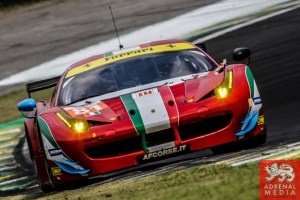 Stephen Wyatt (AUS) / Michele Rugolo (ITA) / Andrea Bertolini (ITA) / Car #81 LMGTE AM AF Corse (ITA) Ferrari F458 Italia - 6 Hours of Sao Paulo at Interlagos Circuit - Sao Paulo - Brazil