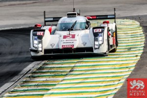 Marcel Fassler (CHE) / Andre Lotterer (DEU) / Benoit Treluyer (FRA) / Car #2 LMP1 Audi Sport Team Joest (DEU) Audi R18 e-tron quattro - 6 Hours of Sao Paulo at Interlagos Circuit - Sao Paulo - Brazil