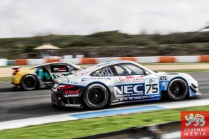 Max Van Splunteren (NLD) / Gilles Vannelet (FRA) / Maxime Soulet (BEL) drivers of car #75 PROSPEED COMPETITION (BEL) Porsche GT3 R Free Practice 1 at Circuito Estoril - Cascais - Portugal