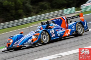 Paul-Loup Chatin (FRA) / Nelson Panciatici (FRA) / Oliver Webb (GBR) drivers of car #36 SIGNATECH ALPINE (FRA) Alpine A450b - Nissan Free Practice 2 at Circuito Estoril - Cascais - Portugal