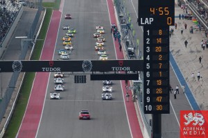 Start of the race FIA WEC 6 hours race of the 6 hours of the Circuit of the Americas - Austin - Texas - USA