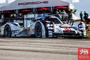 Romain Dumas (FRA) / Neel Jani (CHE) / Marc Lieb (DEU) drivers of car #14 LMP1 Porsche Team (DEU) Porsche 919 Hybrid FIA WEC 6 hours race of the 6 hours of the Circuit of the Americas - Austin - Texas - USA