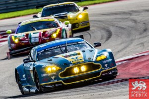 Alex MacDowall (GBR) / Darryl O'Young (CAN) / Fernando Rees (BRA) drivers of car #99 LMGTE PRO Aston Martin Racing (GBR) Aston Martin Vantage V8 FIA WEC 6 hours race of the 6 hours of the Circuit of the Americas - Austin - Texas - USA