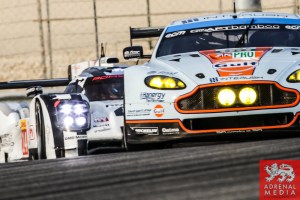 Alex MacDowall (GBR) / Abdulaziz Al Faisal (SAU) / Fernando Rees (BRA) / Car #99 LMGTE PRO Aston Martin Racing (GBR) Aston Martin Vantage V8 - 6 Hours of Bahrain at Bahrain International Circuit (BIC) - Sakhir - Kingdom of Bahrain