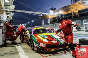 Davide Rigon (ITA) / James Calado (GBR) / Car #71 LMGTE PRO AF Corse (ITA) Ferrari F458 Italia - 6 Hours of Bahrain at Bahrain International Circuit (BIC) - Sakhir - Kingdom of Bahrain