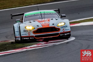 Paul Dalla Lana (CAN) / Pedro Lamy (PRT) / Christoffer Nygaard (DNK) / drivers of car #98 LMGTE AM Aston Martin Racing (GBR) Aston Martin Vantage V8 Free Practice 2 Fuji Speedway - Shizuoka Prefecture - Japan