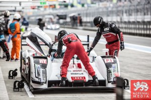 Audi Pit Lane Ambience Qualifying at Fuji Speedway - Shizuoka Prefecture - Japan