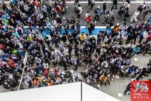 Autograph session for the fans to meet the drivers at Fuji Speedway - Shizuoka Prefecture - Japan